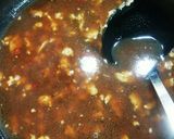 我が家の麻婆豆腐キムチの素で作り方3写真