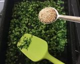 白飯・おにぎりに大根葉の油炒め作り方3写真