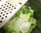 レタスと海苔の和風サラダ作り方1写真