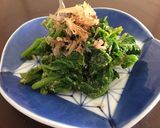 常備菜にも菜の花のカラシ粒マスタード和え作り方7写真