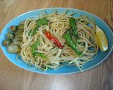 菜の花のペペロンチーノ作り方6写真