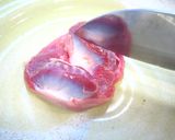 おつまみに♪砂肝のすじ（下処理もね♡作り方1写真