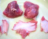 おつまみに♪砂肝のすじ（下処理もね♡作り方3写真