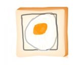 Egg toast作り方3写真