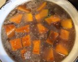 かぼちゃのそぼろ煮作り方4写真