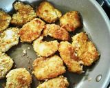 鶏胸肉で♪カレーマヨソース味のパン粉焼き作り方3写真