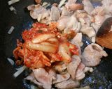 キムチ焼き飯。作り方3写真