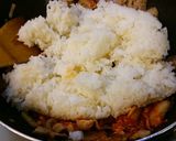 キムチ焼き飯。作り方4写真