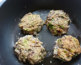えごま餡、さつま芋、レタスの簡単お焼き風作り方4写真