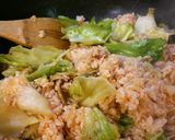 キムチ焼き飯。作り方6写真