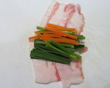蒸豚のスタミナ巻き作り方1写真