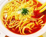 袋麺で★簡単トマトラーメン★ケチャップで作り方1写真