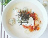 豚骨豆乳スープとキムチの♥紅白ラーメン作り方7写真