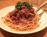 肉の旨みたっぷり！ミートソースパスタ作り方7写真
