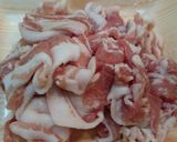 さっぱりスパイシー！豚バラ丼作り方1写真