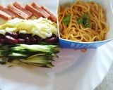 旨味たっぷり! とまとんこつ焼ラーメン作り方5写真