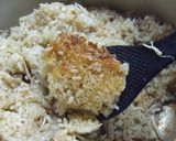 色々きのこの炊き込みご飯～温玉のせ～作り方4写真