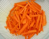 にんじんとじゃがいもの甘味噌炒め作り方2写真