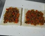 余ったキーマカレーでホットサンド作り方3写真