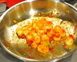 大人の雛祭り菜の花、蛤、ずわいのパエリャ作り方11写真