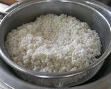 炊飯器＋もち米でモチモチお赤飯作り方1写真