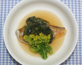 絶品料理☆乾燥たらと乾燥わかめ菜の花蒸し作り方22写真