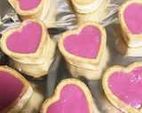 ハート型クッキー いちごのチョコクリーム作り方3写真