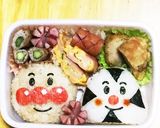 キャラ弁 アンパンマンとおむすびマン作り方3写真