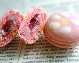 お雛様や卒業に♡甘酸っぱい花マカロン作り方1写真