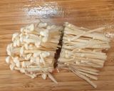 菜の花とベーコン、榎の和風ペペロンチーノ作り方10写真