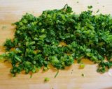 桜海老と大根葉の彩り菜飯＊作り方2写真