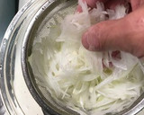 新玉ねぎと菜の花・新牛蒡の春サラダ作り方3写真