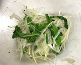 新玉ねぎと菜の花・新牛蒡の春サラダ作り方8写真