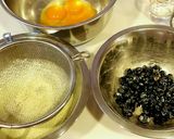 黒豆煮で抹茶シフォンケーキ作り方5写真