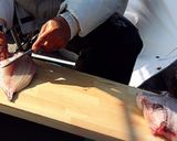 シマアジのお刺身＆アラ煮☆作り方1写真
