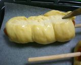 ＨＢ使用。ウインナーロールパン作り方7写真