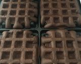チョコレートワッフルの苺サンド作り方9写真