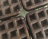 チョコレートワッフルの苺サンド作り方10写真