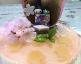 フルーチェでおひな様ケーキ作り方13写真