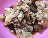 おつまみに甘酢の鶏皮唐揚げ作り方6写真