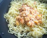 ラグーソース焼きそば作り方4写真