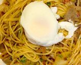 簡単な和風豚肉キムチパスタ作り方6写真