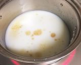 ☆わさび菜ミルク麺☆作り方3写真
