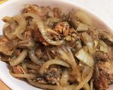 鯖缶1つで！舞茸と鯖のグラタン風作り方3写真