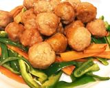 節約ダイエット冷凍豆腐の肉団子♪甘酢あん作り方10写真