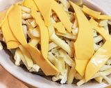 鯖缶1つで！舞茸と鯖のグラタン風作り方4写真