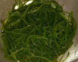 あったか^^切り昆布とホタテの生姜煮作り方1写真