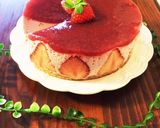 豆腐&甘酒の和風いちごレアチーズケーキ作り方8写真