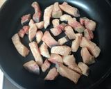 ブリと水菜の黒胡椒炒め作り方2写真