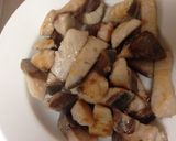 ブリと水菜の黒胡椒炒め作り方3写真